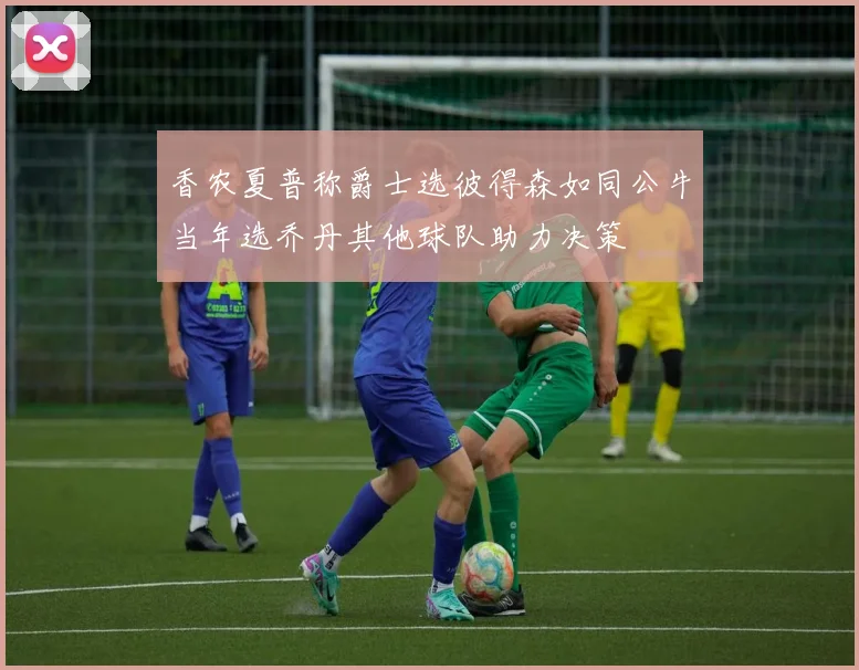 香农夏普称爵士选彼得森如同公牛当年选乔丹其他球队助力决策